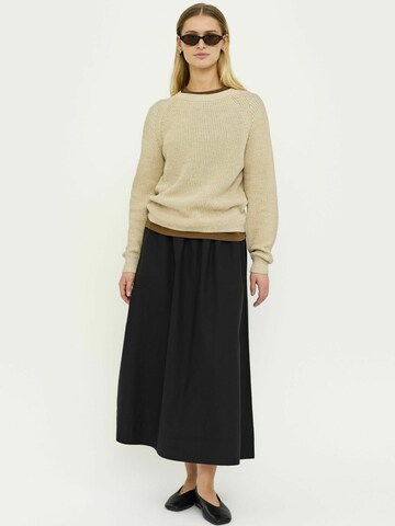 Soft Rebels Skirt ' SRMarlee ' in Schwarz: Vorderseite