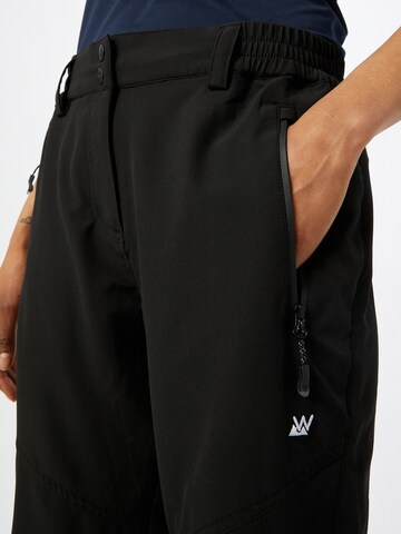 Whistler Tapered Outdoorhose 'Naja' in Schwarz