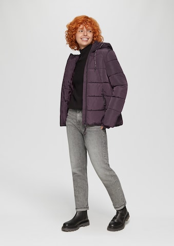 QS Winterjas in Lila