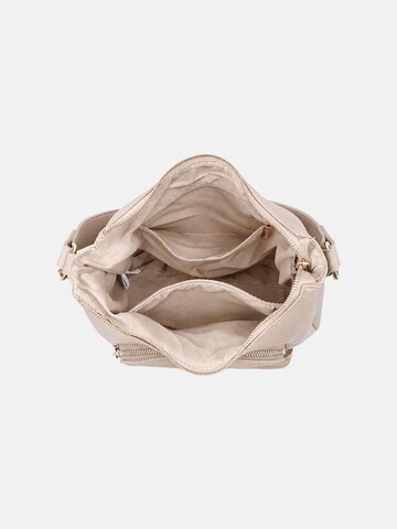 Borsa a mano 'Borsa a mano donna Kassandra con zip - Poliestere 100%' di Kassandra in beige