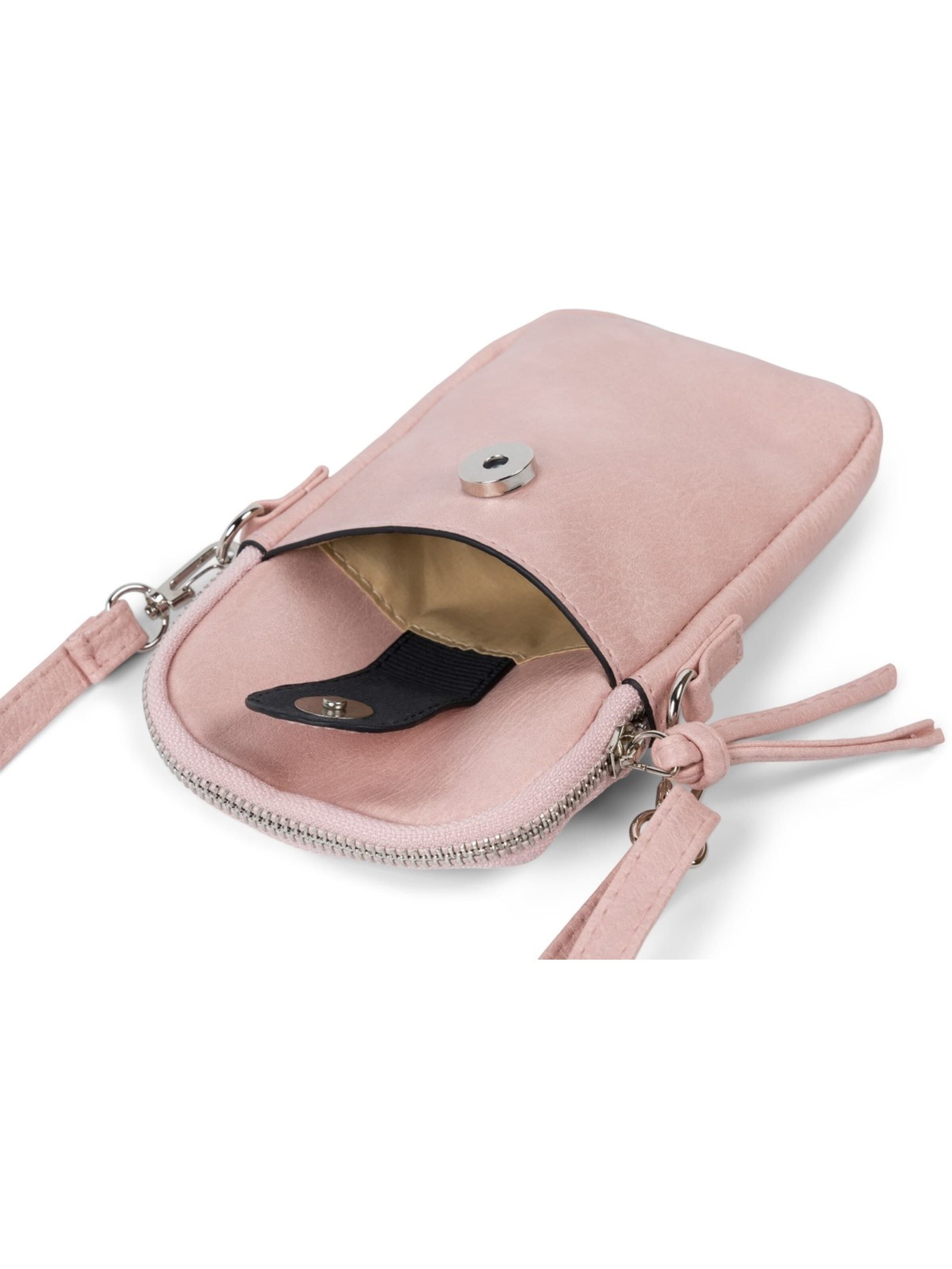 styleBREAKER Umhängetasche 'Mini Umhängetasche Uni'‌‌‌‌‌‌‌ in Pink