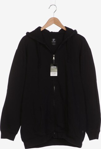 Ulla Popken Sweatshirt & Zip-Up Hoodie in XXL in Black: front