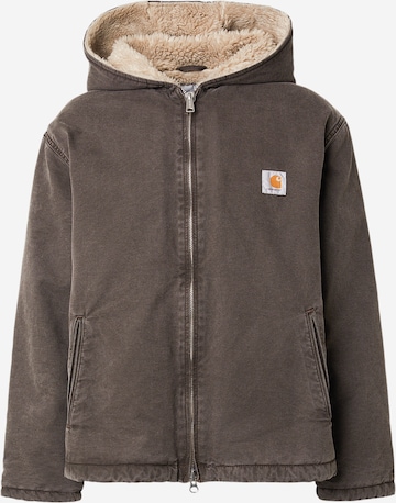 Carhartt WIP - Casaco meia-estação 'Mitch' em castanho: frente