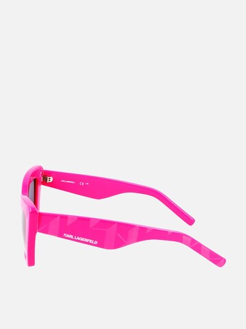 Karl Lagerfeld Zonnebril in Roze