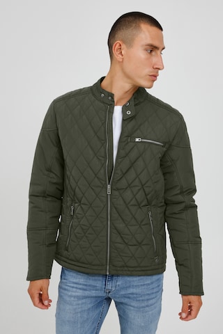 !Solid Between-Season Jacket 'Temmey' in Green: front