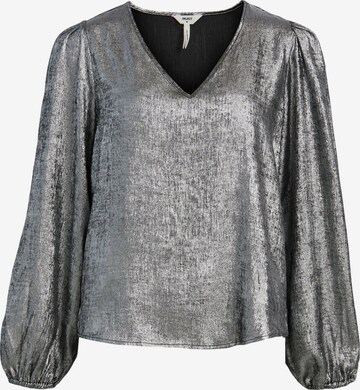 OBJECT Blouse 'Una Leonora' in Zilver: voorkant