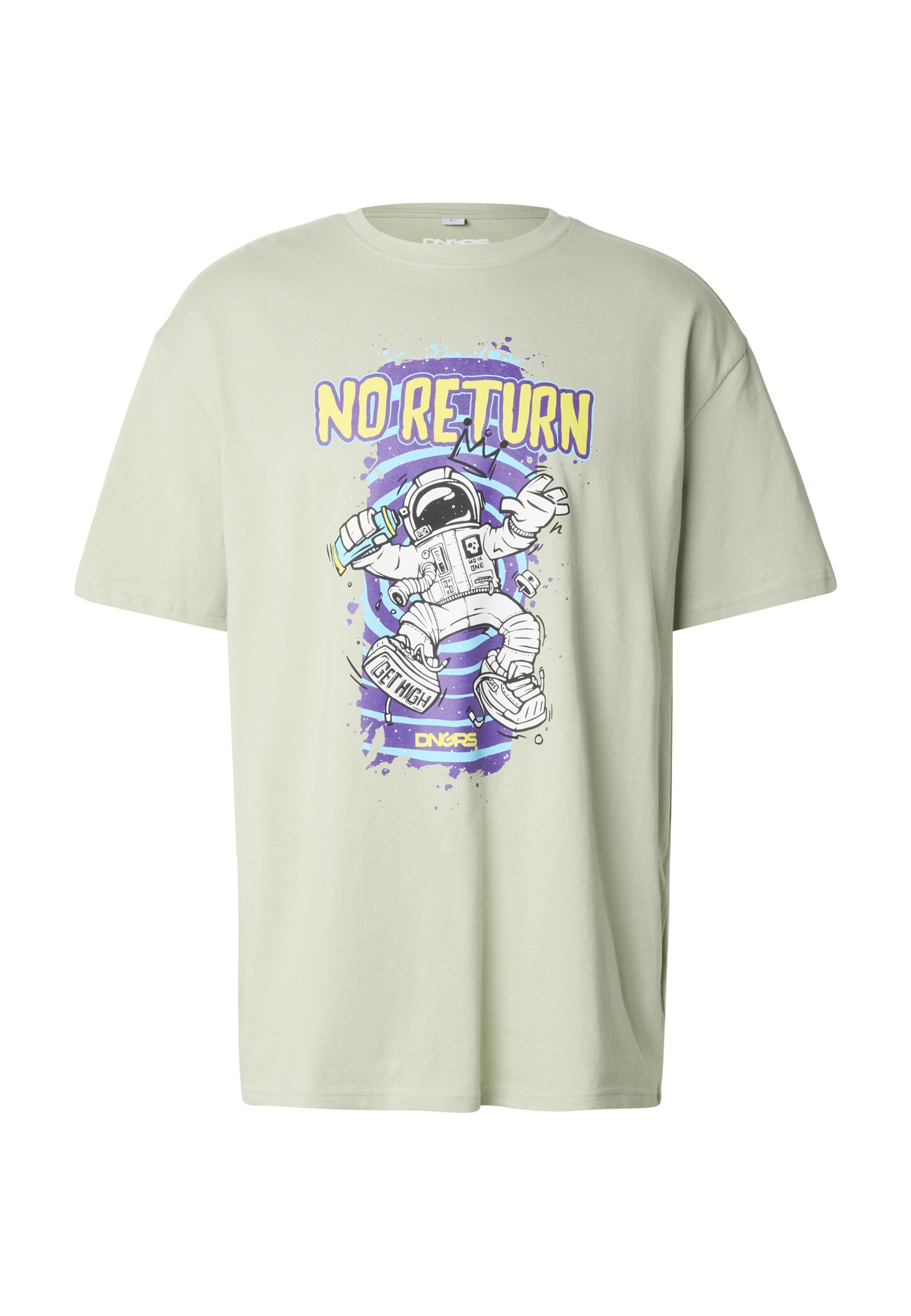 Dangerous DNGRS Shirt 'No Return' in Green: front