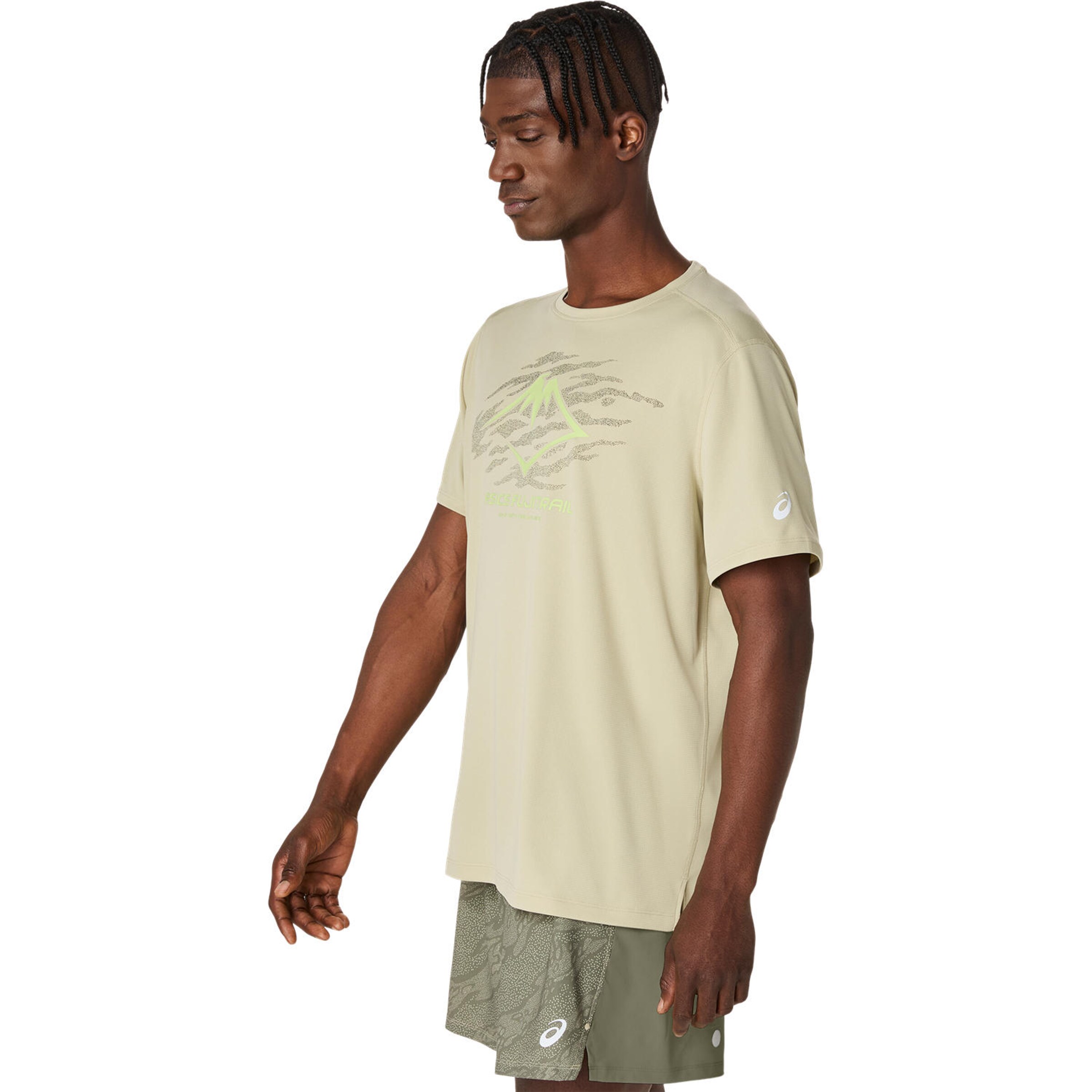 ASICS Funktionsshirt in Beige