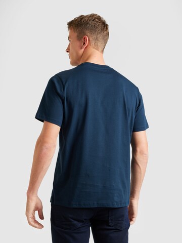 T-Shirt KnowledgeCotton Apparel en bleu