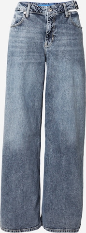 mėlyna KARL LAGERFELD JEANS Plačios klešnės Džinsai: priekis