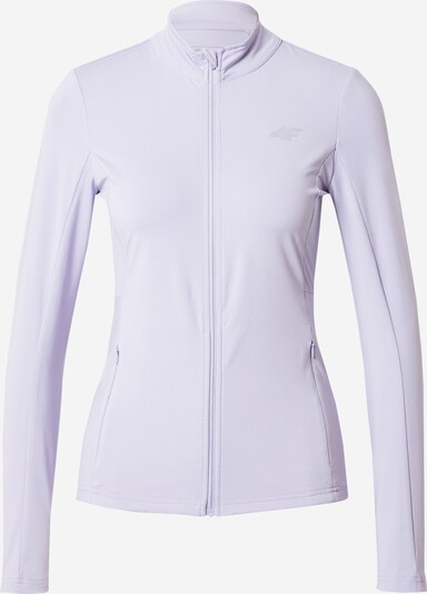 4F Sportief sweatvest in de kleur Lichtgrijs / Lavendel, Productweergave