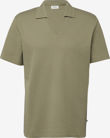 T-Shirt s.Oliver en vert : devant