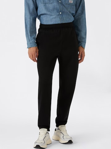 Champion Authentic Athletic Apparel Tapered Παντελόνι σε μαύρο: μπροστά