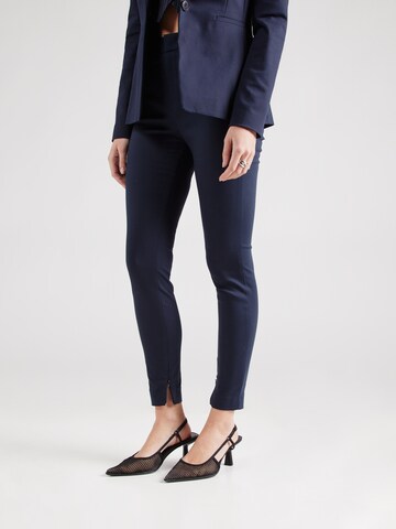 DRYKORN Skinny Trousers 'WINCH' in Blue: front
