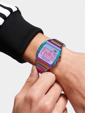 ADIDAS ORIGINALS Digital watch 'DIGITAL TWO' in Purple