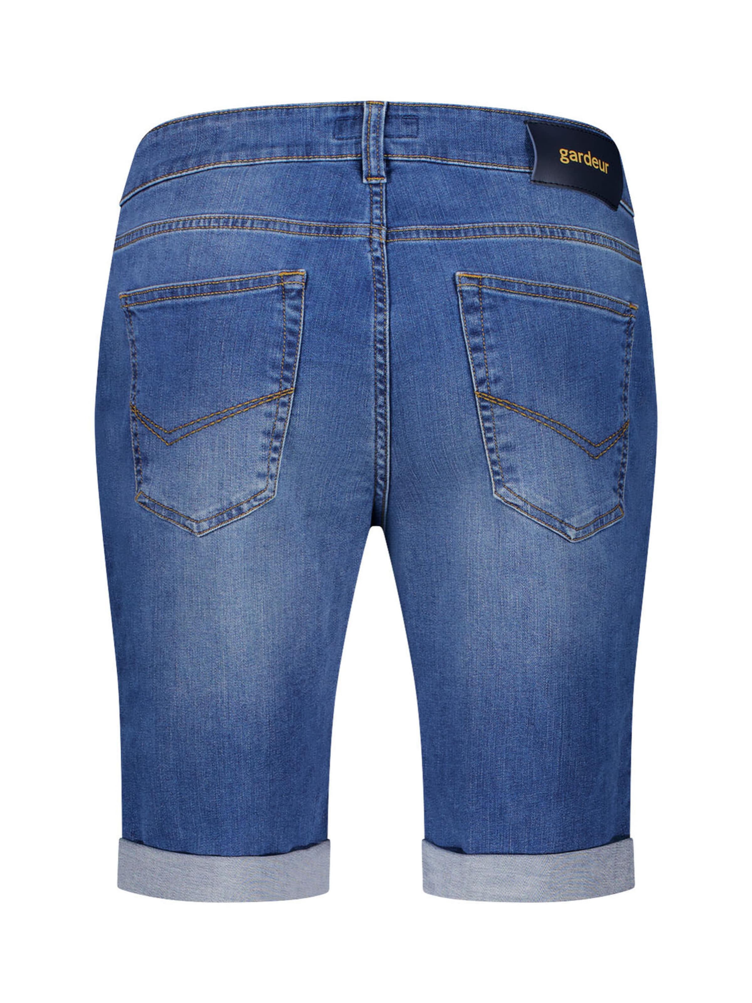 Gardeur Slimfit Broek in Blauw
