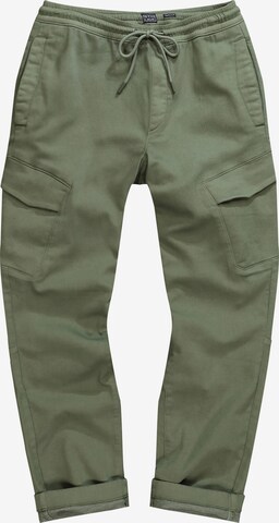 STHUGE Regular Pants in Green: front