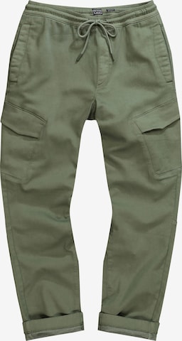 STHUGE Regular Pants in Green: front