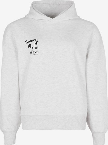 O'NEILL Athletic Sweatshirt 'Noos Wow' in White: front