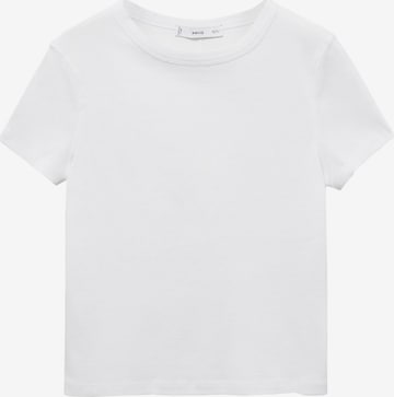 T-shirt 'ZANI' MANGO en blanc : devant