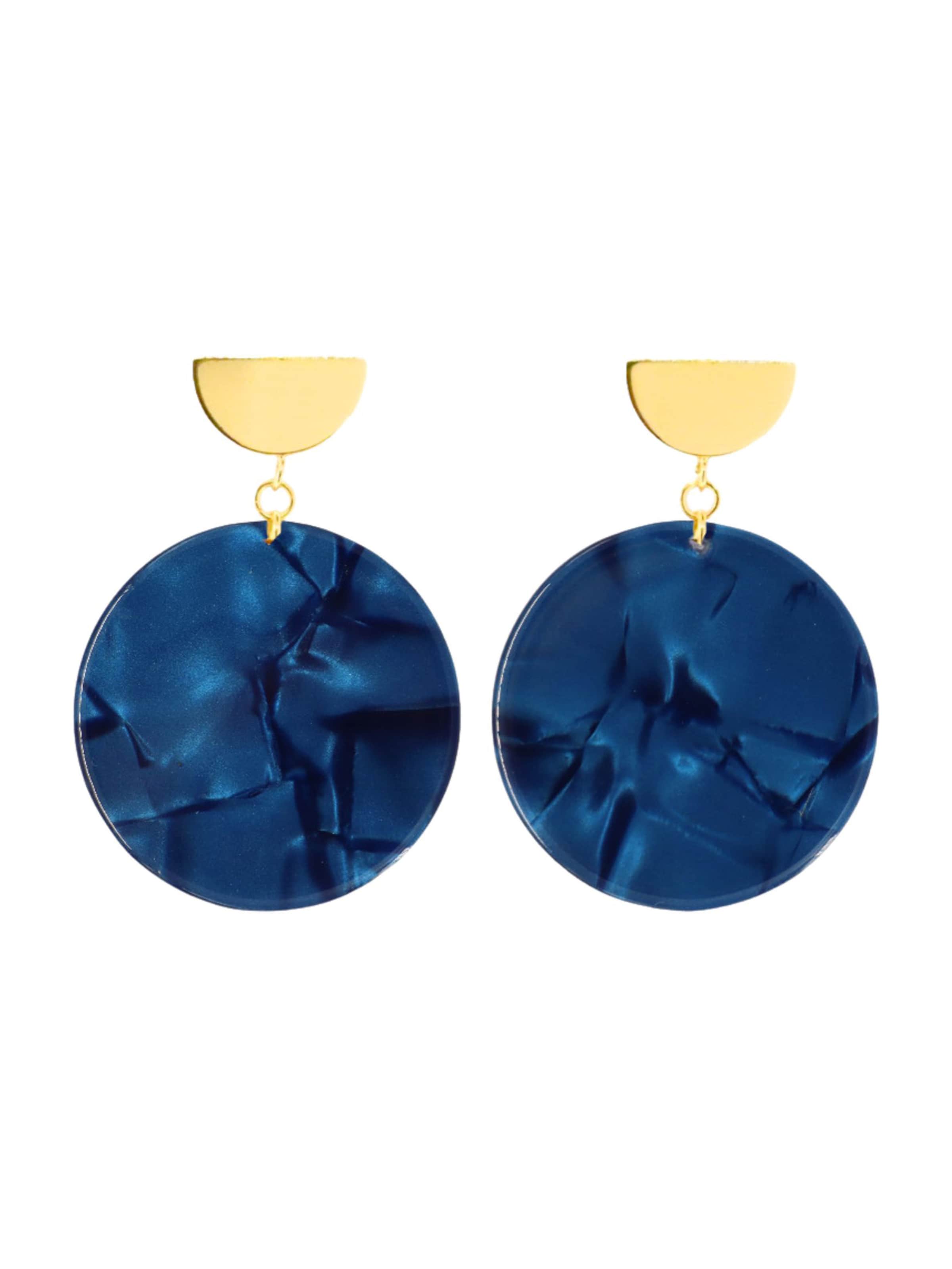 Fräulein Wunder Fülbevalók 'Amal' - kék: elől