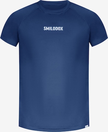 Smilodox Performance Shirt 'Maison' in Blue: front