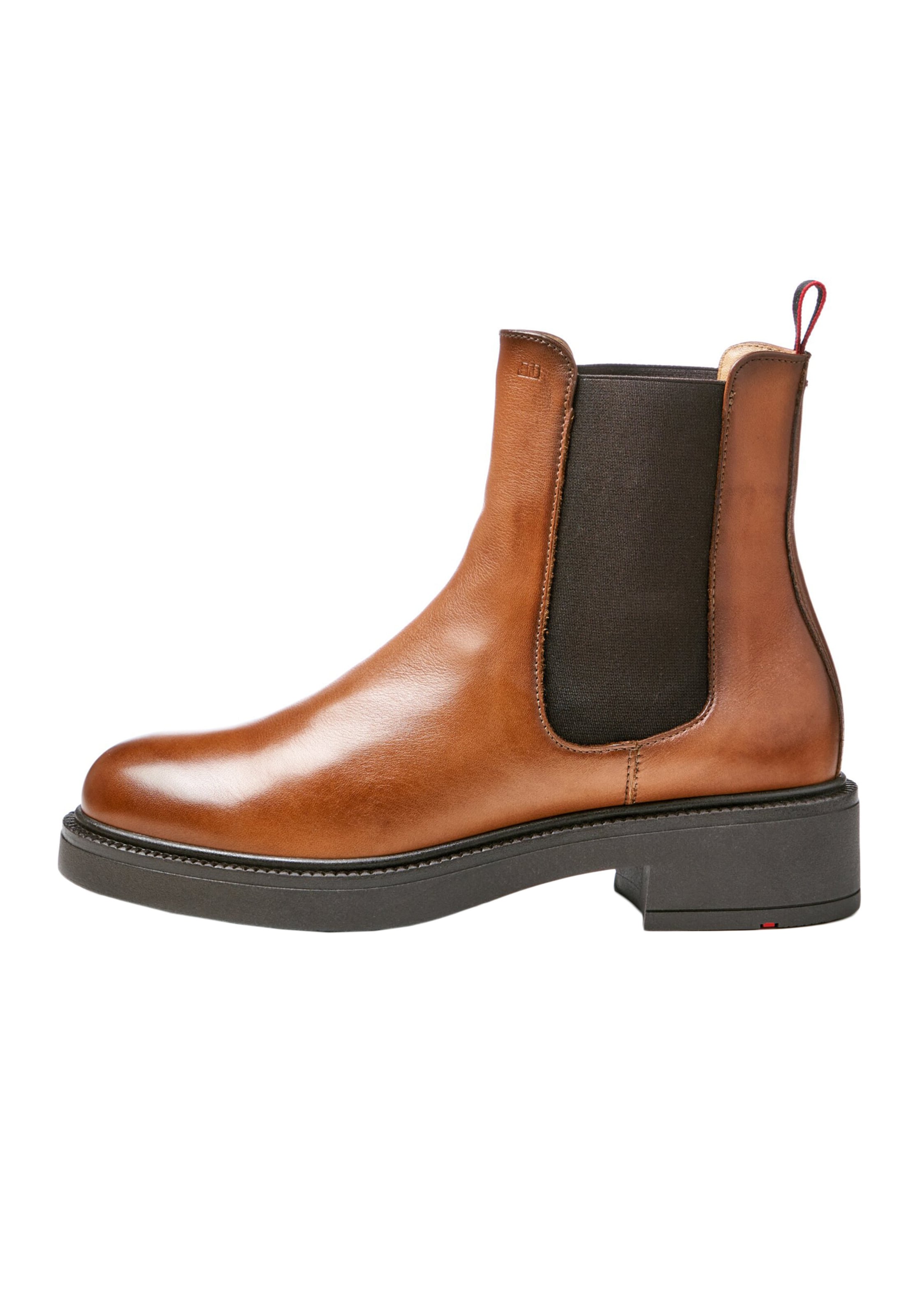 Chelsea Boots LLOYD en marron : devant