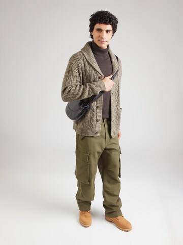 INDICODE JEANS Gebreid vest 'Ilterly' in Groen