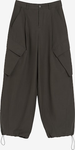 Bershka Tapered Hose in Grün: predná strana