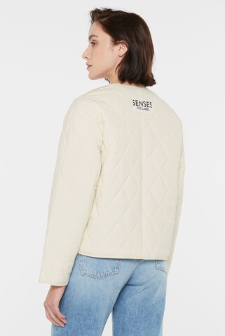 SENSES.THE LABEL Between-Season Jacket in Beige