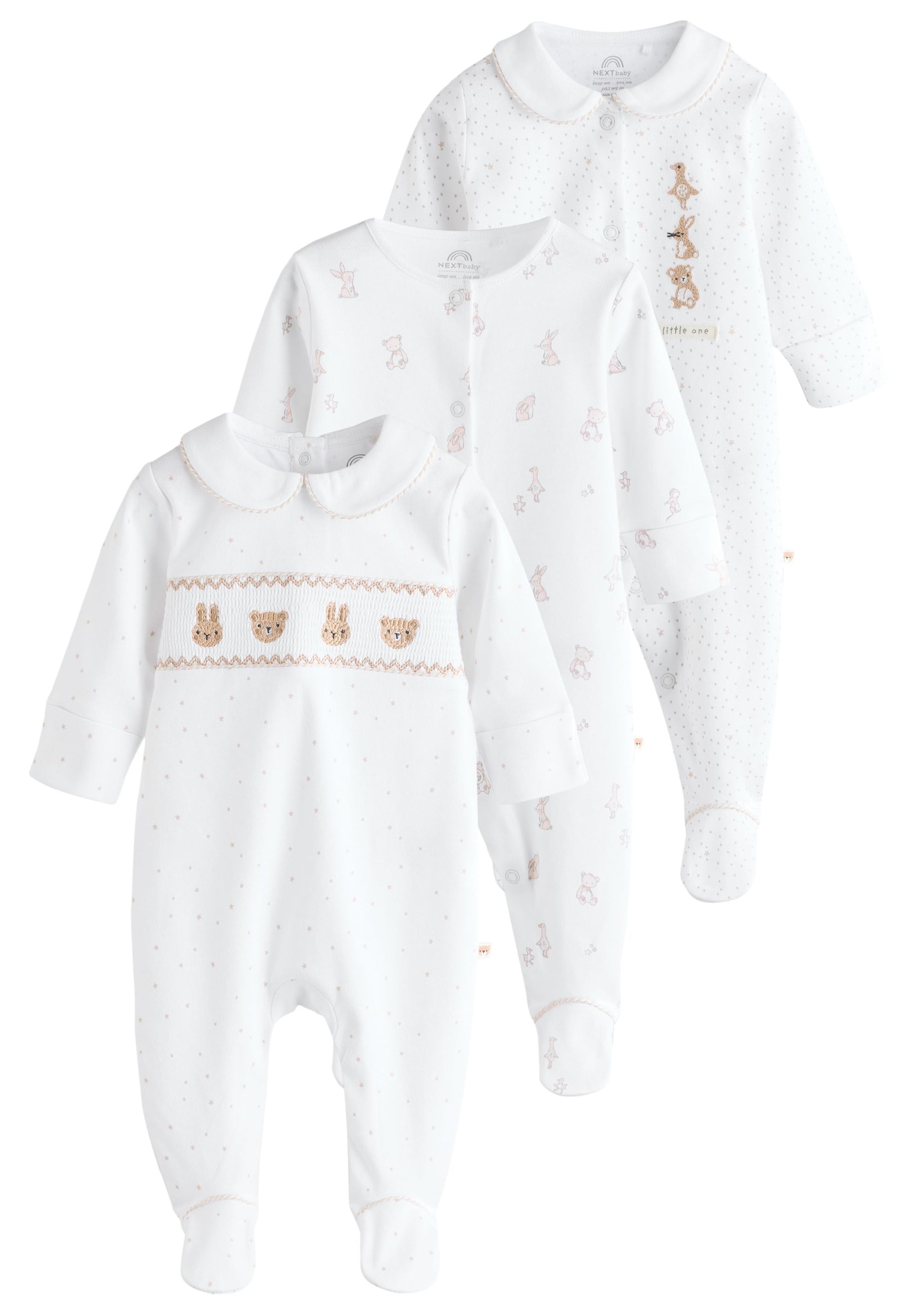 Pigiama di Next in bianco: frontale