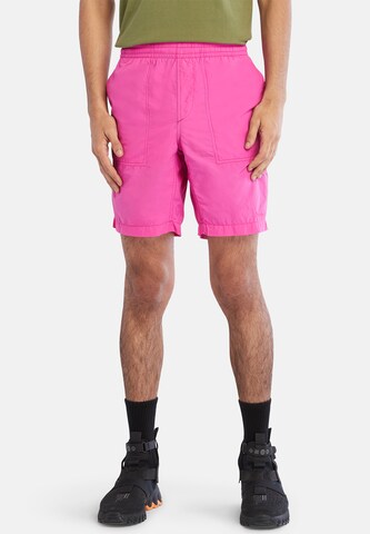 TIMBERLAND Regular Trousers in Pink