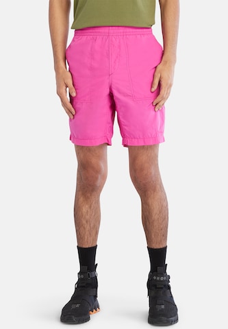 TIMBERLAND Regular Панталон в розово