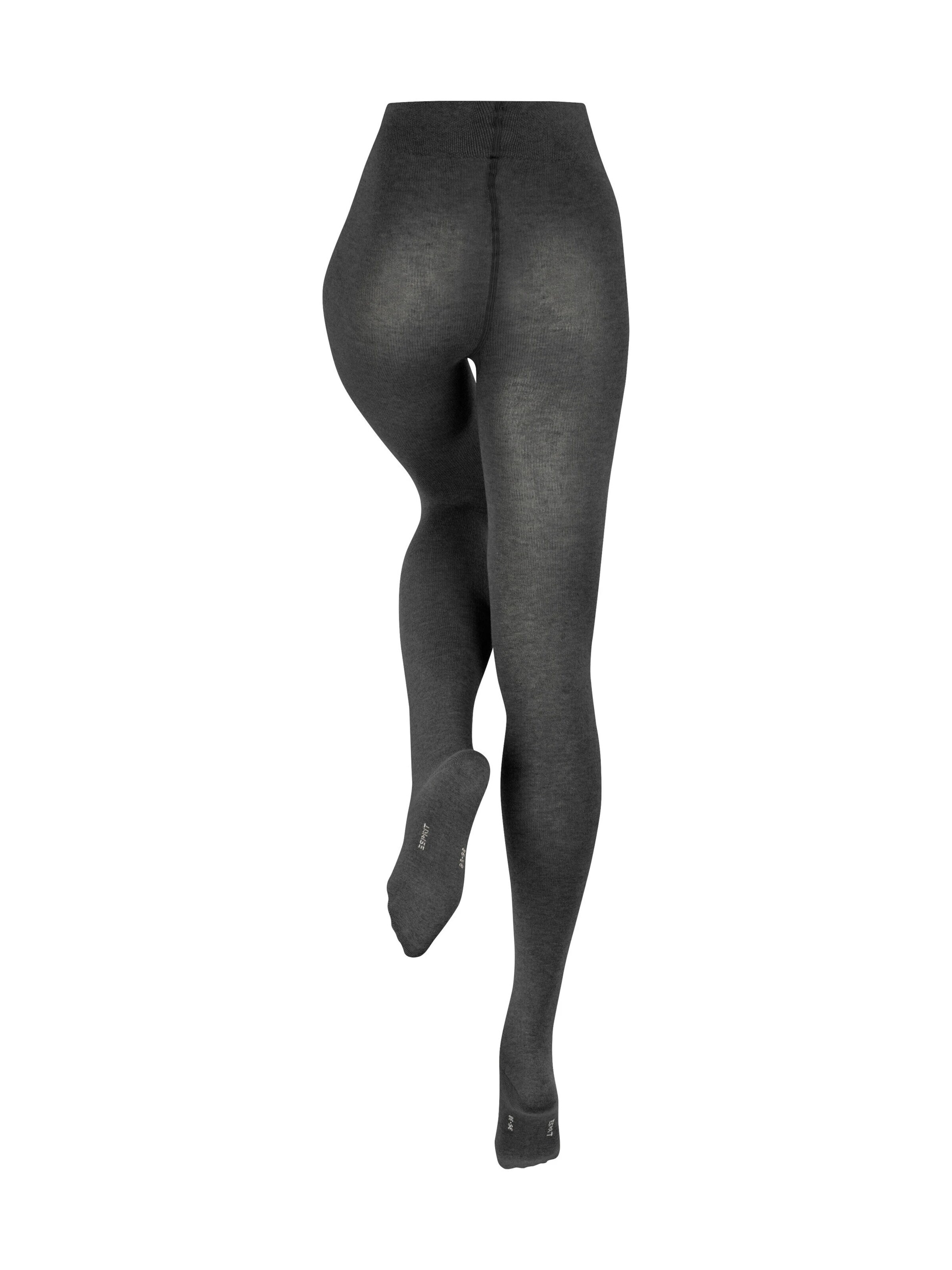 ESPRIT Strumpfhose 'Plain'‌‌‌ in Grau