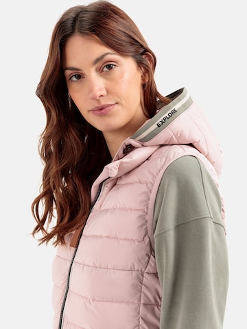 CAMEL ACTIVE Bodywarmer in Roze