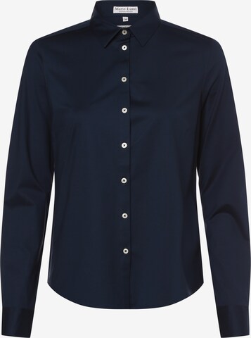 Marie Lund Blouse in Blue: front