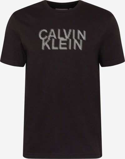 Calvin Klein Tričko - čierna / šedobiela, Produkt