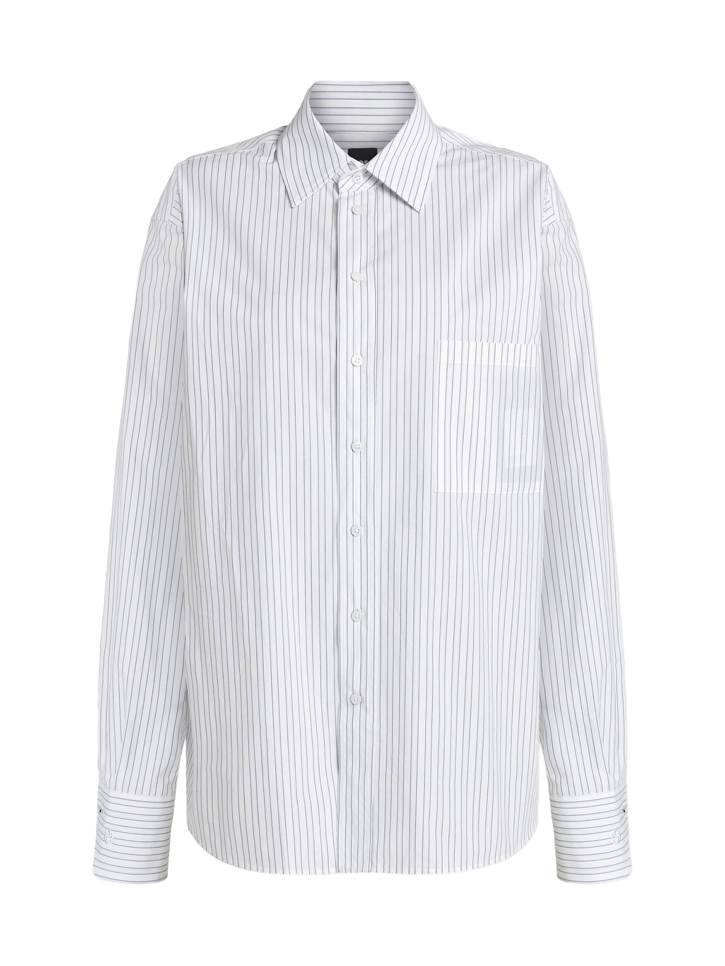 BOSS - Blusa 'Saturday_1' em branco: frente