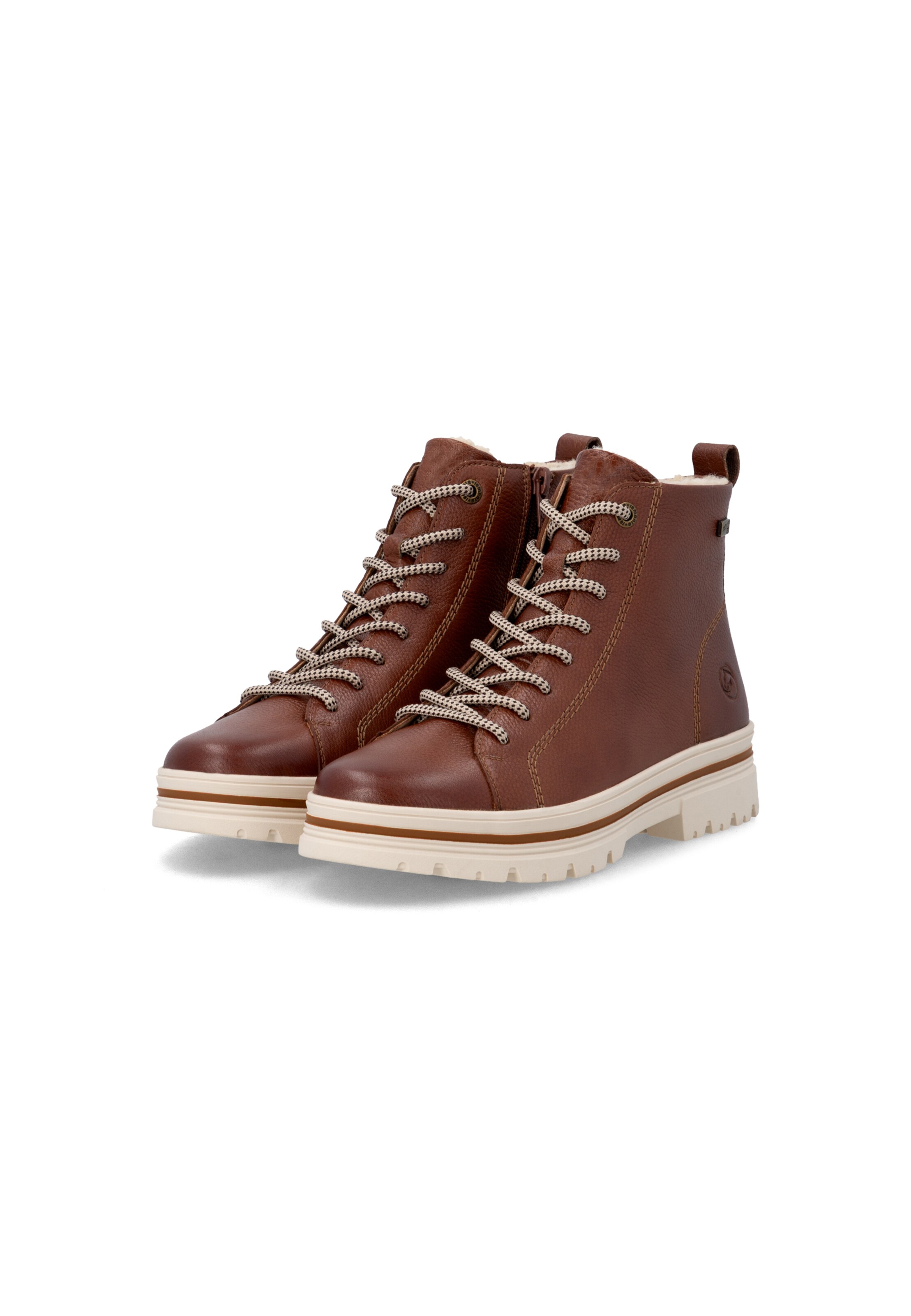 Bottes à lacets REMONTE en marron