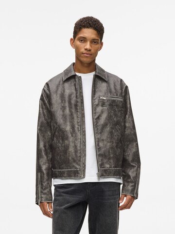 KARL LAGERFELD JEANS Övergångsjacka i svart: framsida