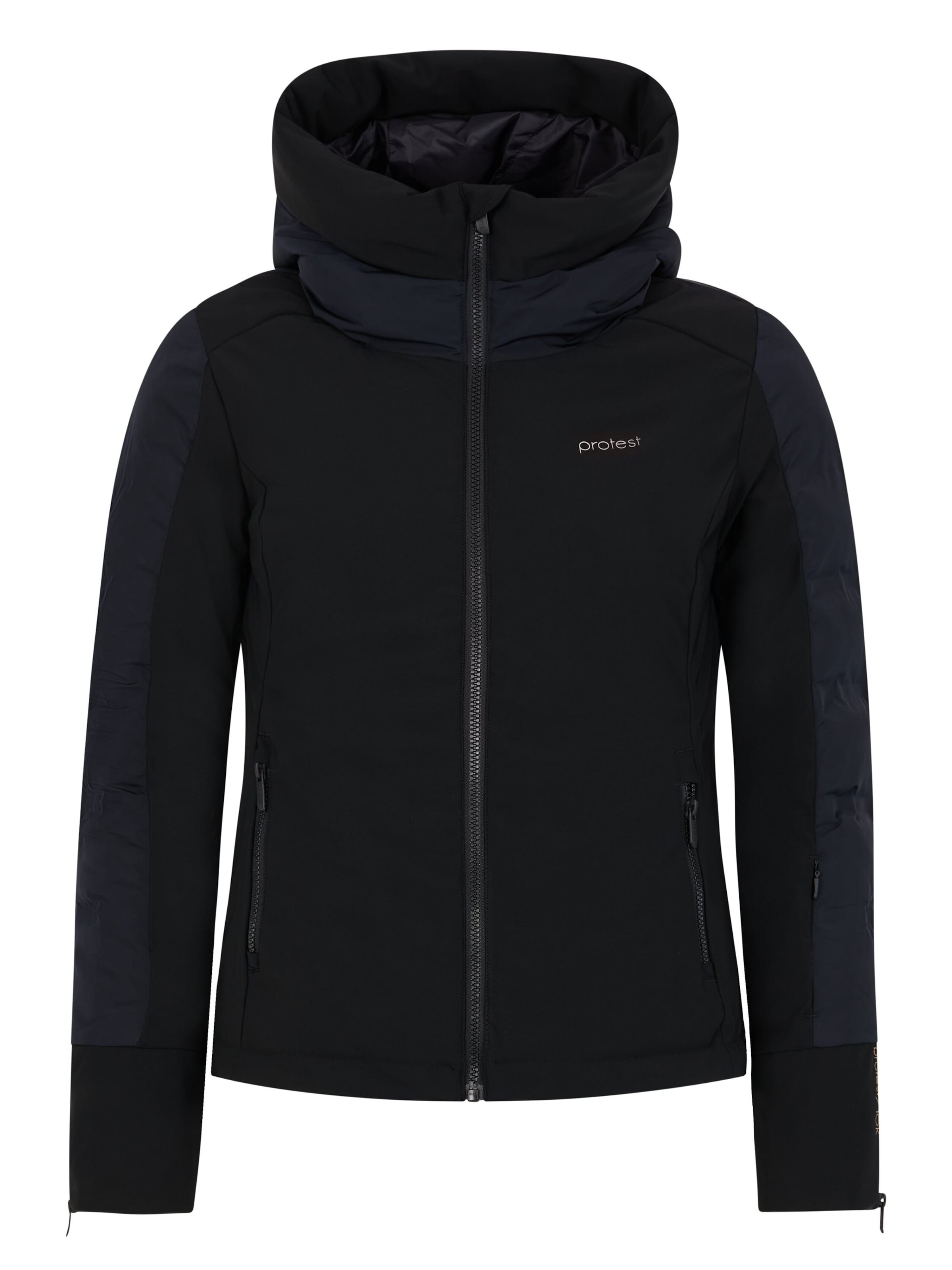 PROTEST Sportjacke 'PRTMERCURY'‌‌‌‌‌ in Schwarz: Vorderseite