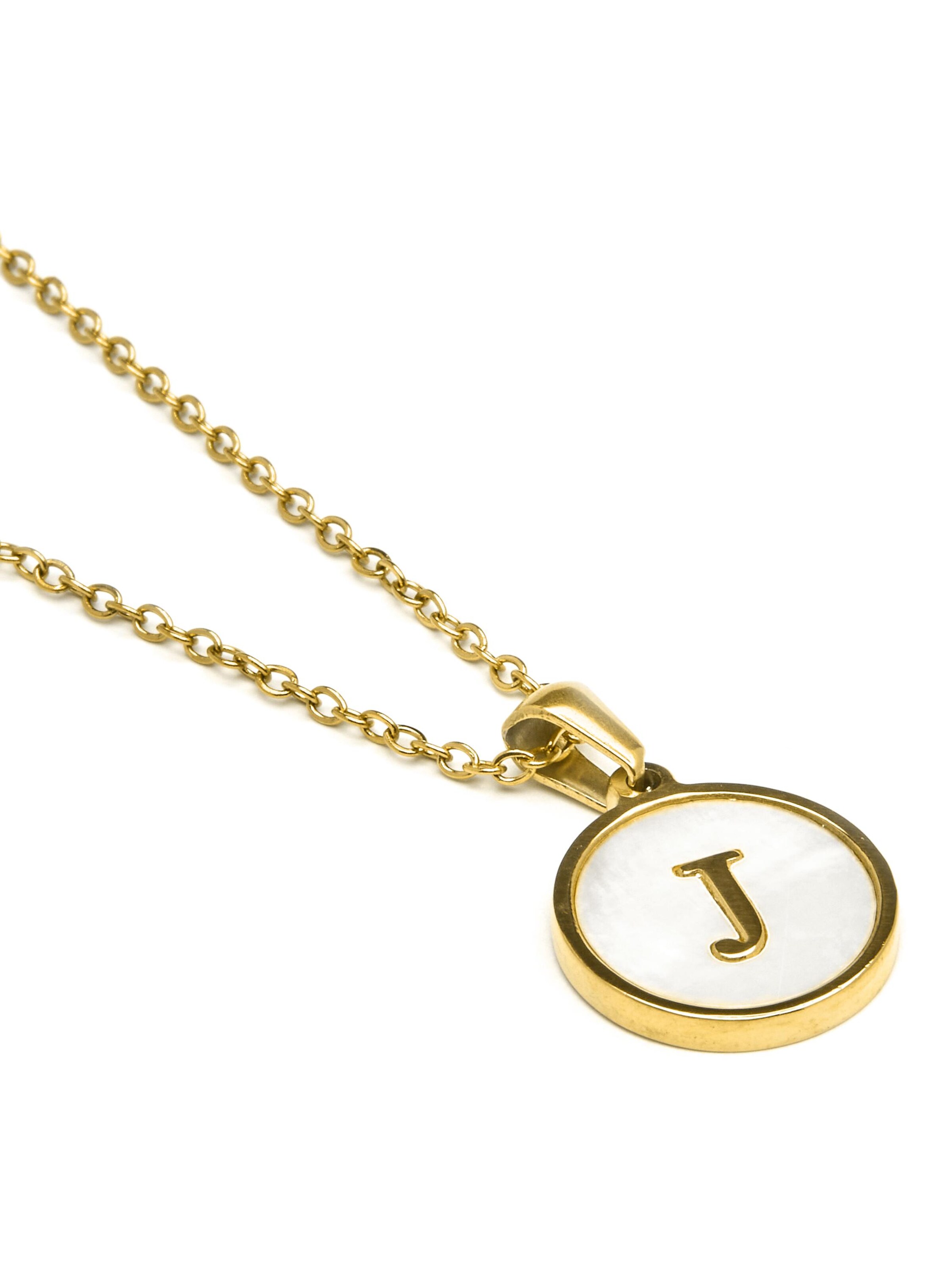 Luxenter - Cadena 'Alphabet' en blanco