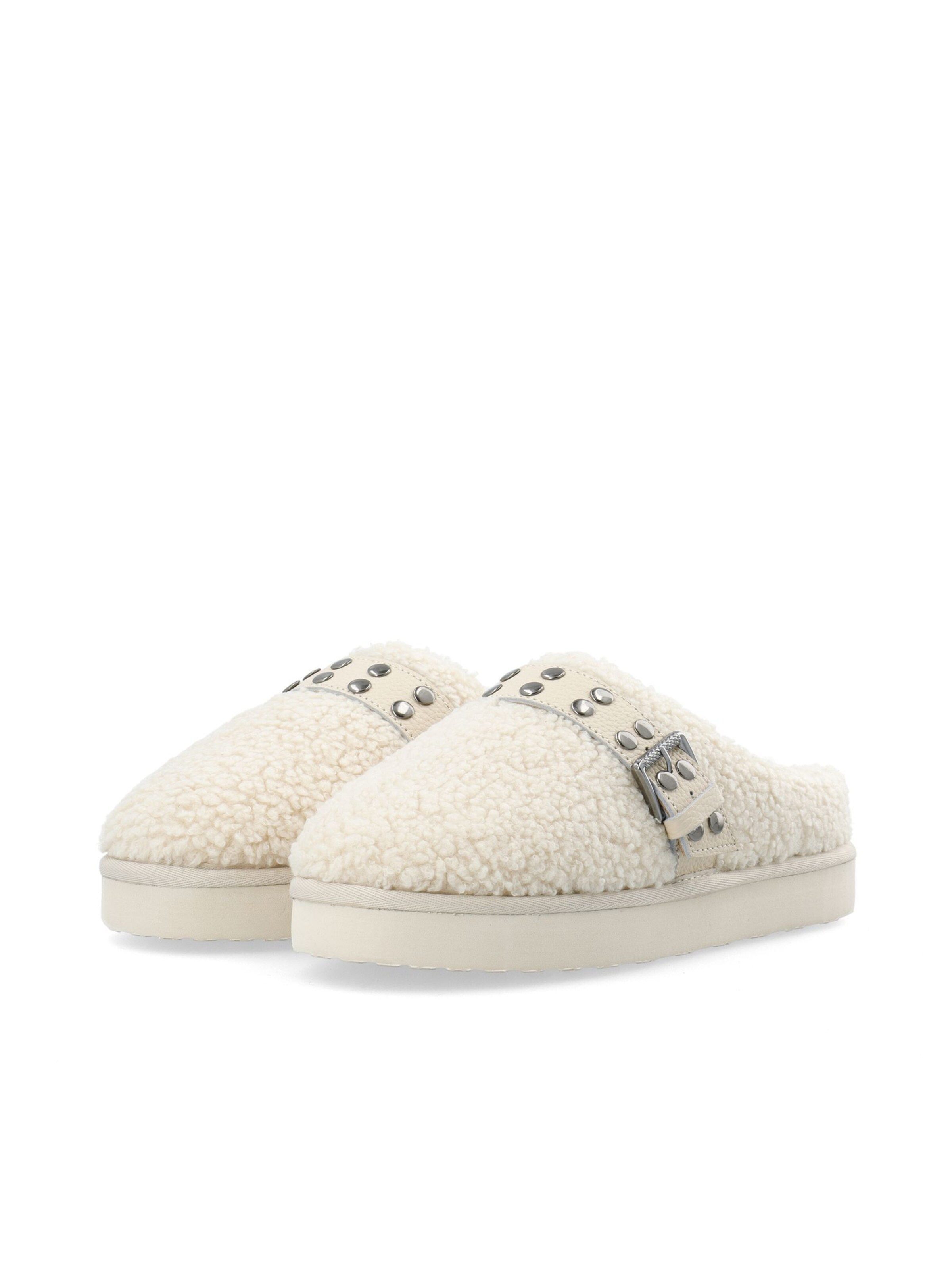 Pantoufle 'Varm' Bianco en blanc