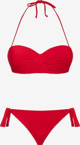 Bikinville Bikini 'Iris' i röd: framsida