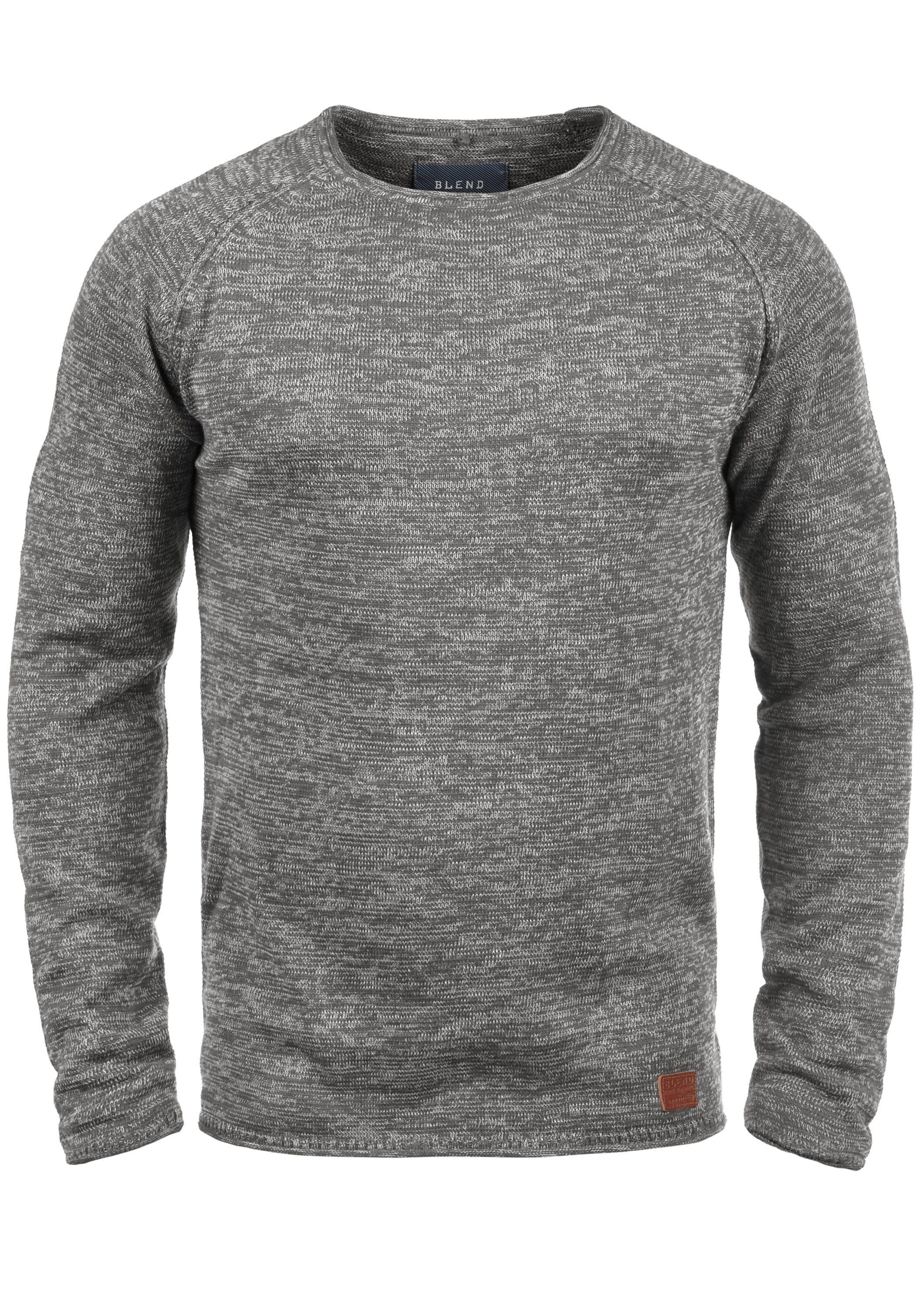 BLEND Pullover 'BHDan' in Grau: Vorderseite