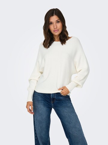 Pullover 'Adaline' di ONLY in bianco: frontale