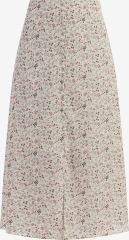 Usha Skirt in White: front