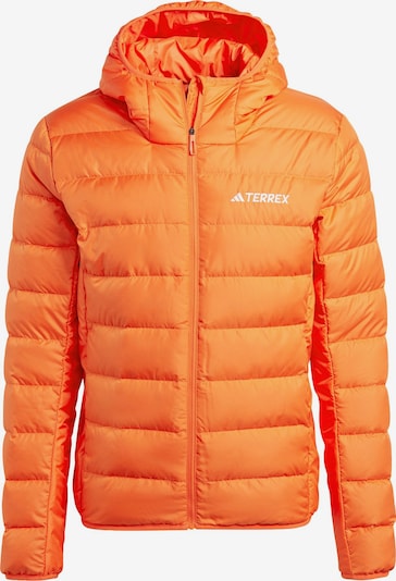 ADIDAS TERREX Veste outdoor 'Terrex' en orange / blanc, Vue avec produit