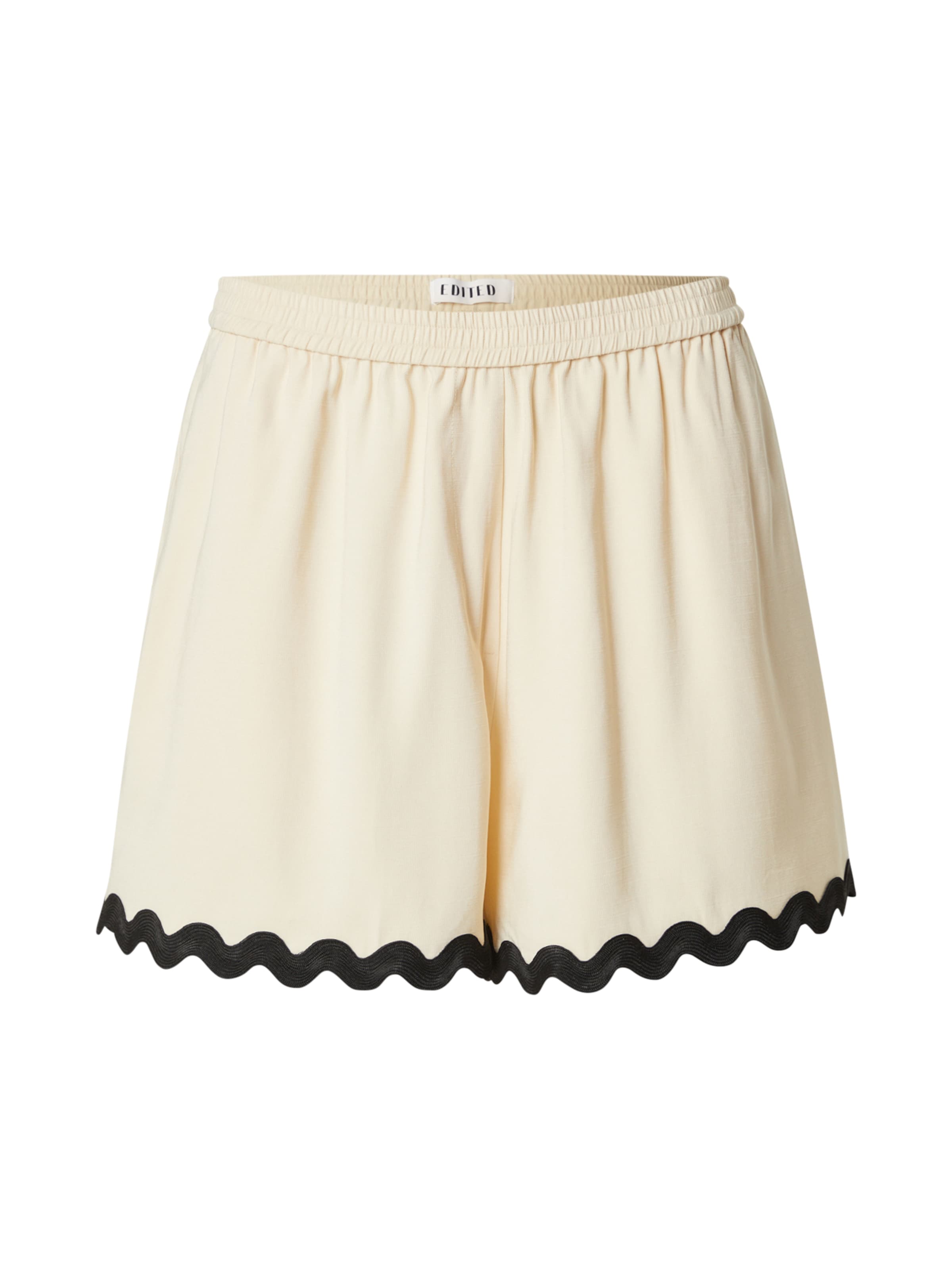 EDITED Regular Pants 'Juliana' in Beige: front