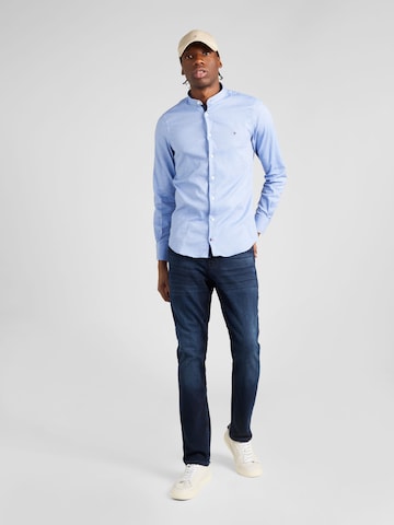 TOMMY HILFIGER Slim fit Button Up Shirt in Blue